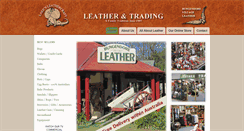 Desktop Screenshot of leatherandtrading.com.au
